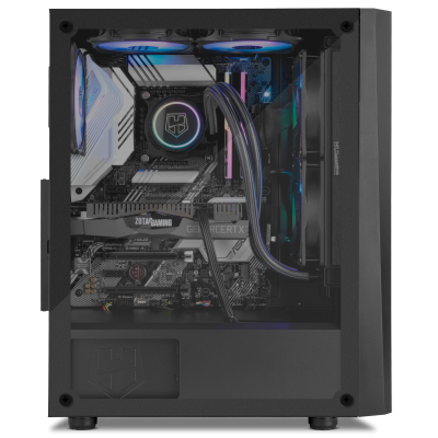 NOX Hummer Frost Midi Tower Negro