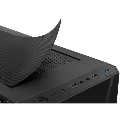 NOX Hummer Frost Midi Tower Negro