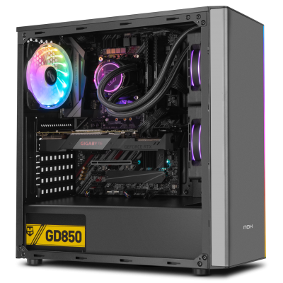 NOX Infinity Omega Midi Tower Negro