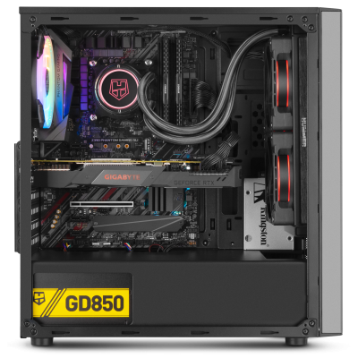 NOX Infinity Omega Midi Tower Negro