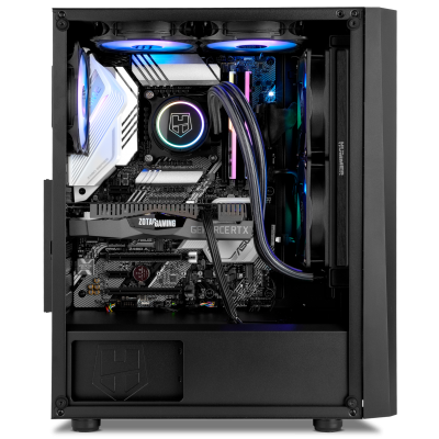 NOX Hummer Frost Midi Tower Negro