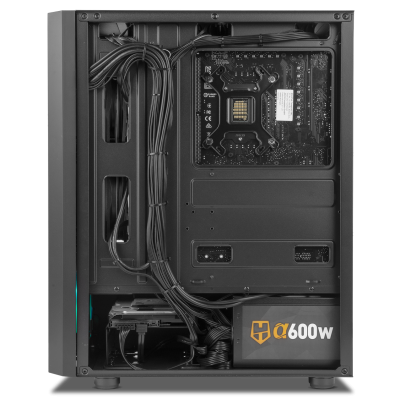 NOX Hummer Frost Midi Tower Negro