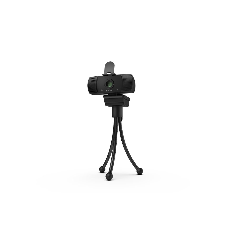 Krom Kam cámara web 1920 x 1080 Pixeles USB 2.0 Negro