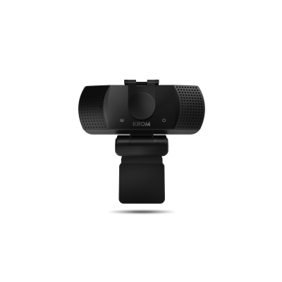 Krom Kam cámara web 1920 x 1080 Pixeles USB 2.0 Negro