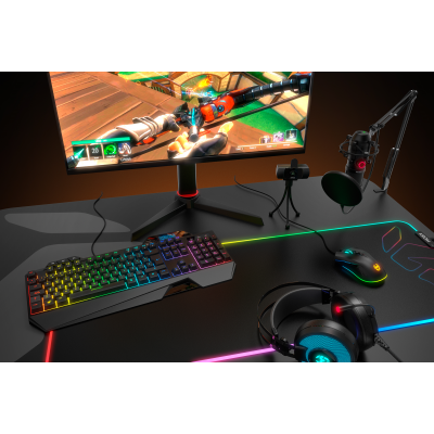 Krom Kam cámara web 1920 x 1080 Pixeles USB 2.0 Negro