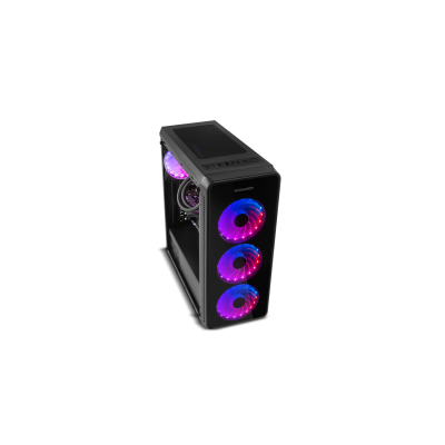 NOX Hummer TGM Midi Tower Negro