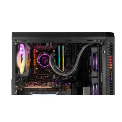 NOX Hummer TGM Midi Tower Negro