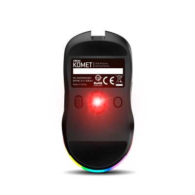 Krom KOMET ratón RF inalámbrico Óptico 2400 DPI