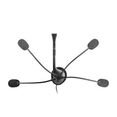 NGS MS103 MAX Auriculares Alámbrico Diadema LlamadasMúsica Negro