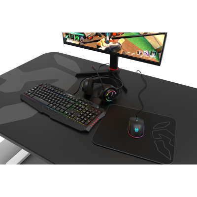 Krom Kappa Auriculares Alámbrico Diadema Juego Negro