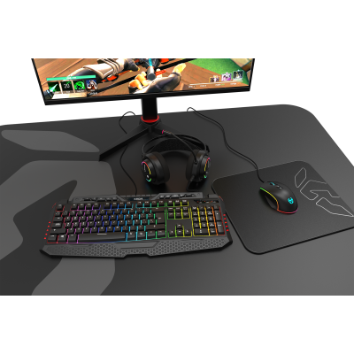 Krom Kappa Auriculares Alámbrico Diadema Juego Negro