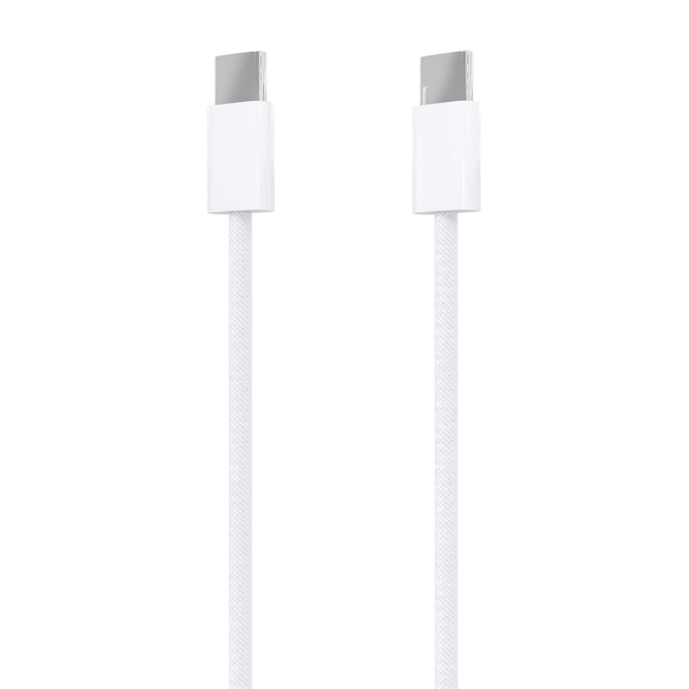 AISENS Cable USB 2.0 3A 60W Apple, tipo USB-CM-USB-CM, Blanco, 2.0m