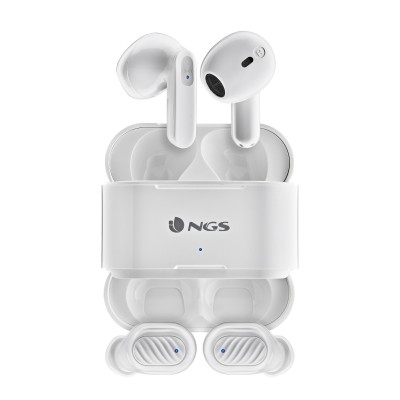 NGS ARTICA DUO Auriculares Inalámbrico Dentro de oído LlamadasMúsica Bluetooth Blanco