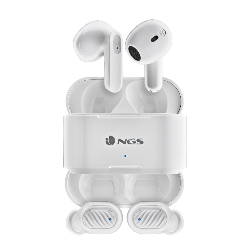 NGS ARTICA DUO Auriculares Inalámbrico Dentro de oído LlamadasMúsica Bluetooth Blanco