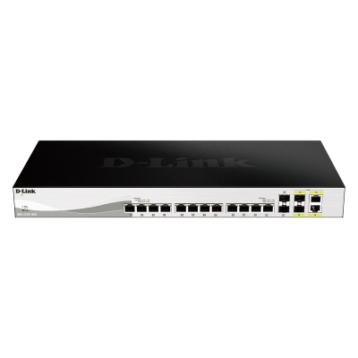D-Link DXS-1210-16TC switch Gestionado L2 10G Ethernet (100100010000) Negro
