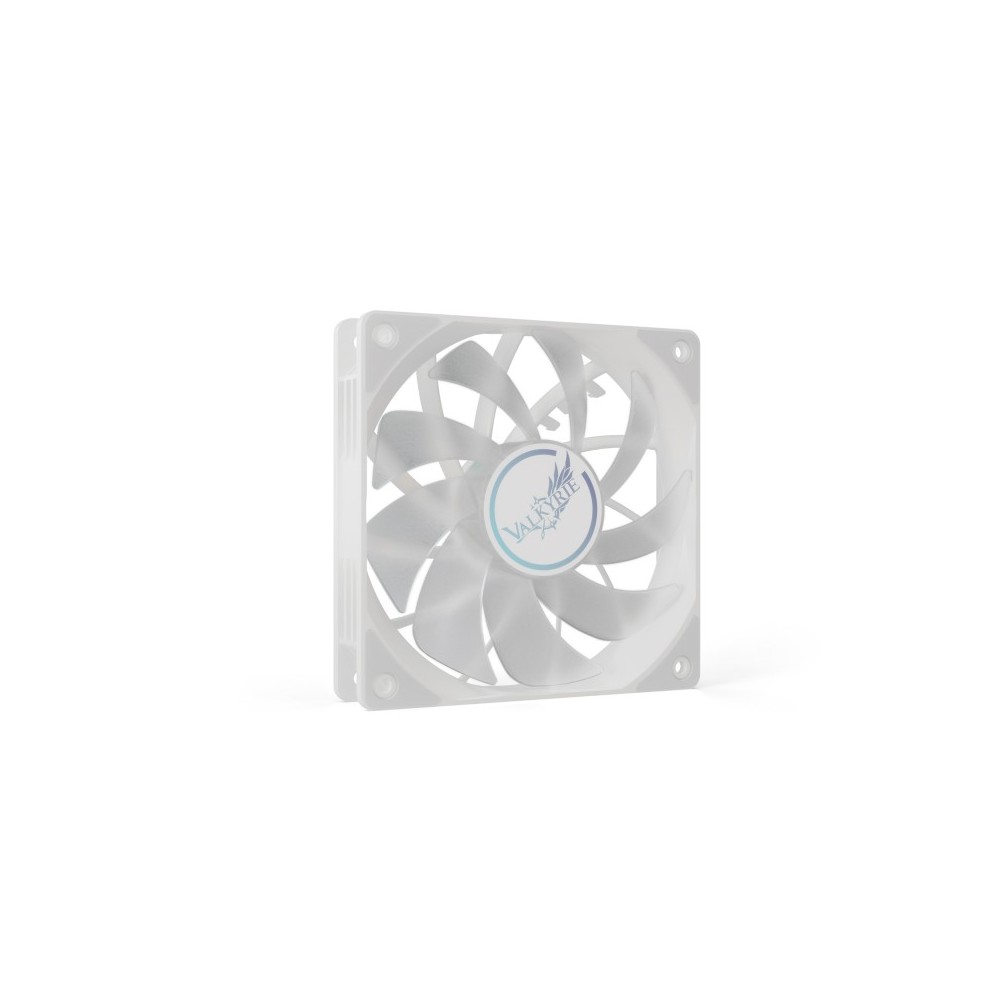 Valkyrie VK-FANV12RW sistema de refrigeración para ordenador Carcasa del ordenador Ventilador Blanco