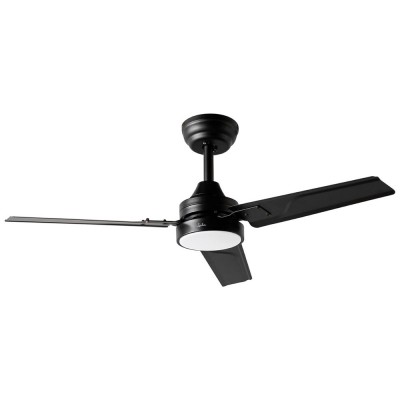 JATA JVTE4234 - Ventilador de Techo con Luz con Mando a Distancia. 6 velocidades. 3 Aspas. Función Verano-Invierno