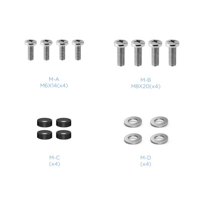 TooQ LP1355TN-B soporte para TV 139,7 cm (55") Negro