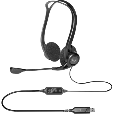 Logitech 960 Auriculares Alámbrico Diadema LlamadasMúsica USB tipo A Negro