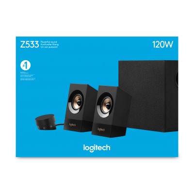 Logitech Z533 conjunto de altavoces 60 W Universal Negro 2.1 canales 15 W