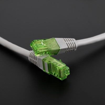 Nanocable Cable de Red Latiguillo RJ45 CAT.6 UTP AWG26 CCA, Gris, 2 m