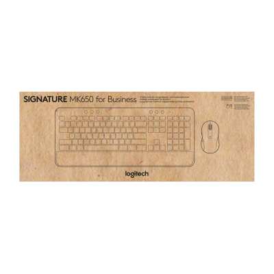 Logitech Signature MK650 Combo For Business teclado Ratón incluido Oficina Bluetooth QWERTY Español Grafito