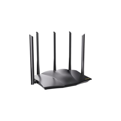 Tenda TX12 PRO router inalámbrico Ethernet rápido Doble banda (2,4 GHz  5 GHz) Negro