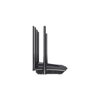 Tenda TX12 PRO router inalámbrico Ethernet rápido Doble banda (2,4 GHz  5 GHz) Negro