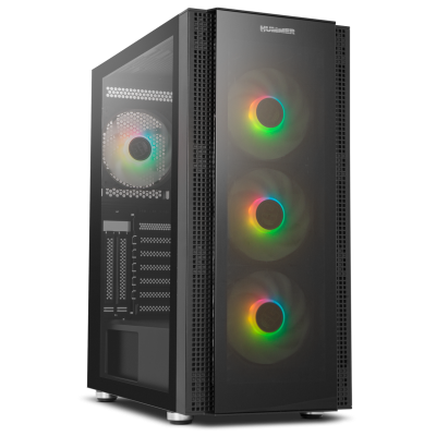 NOX Hummer Horus Midi Tower Negro