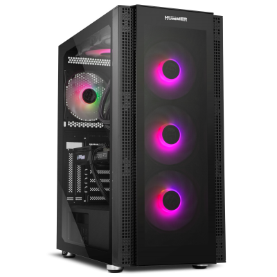 NOX Hummer Horus Midi Tower Negro