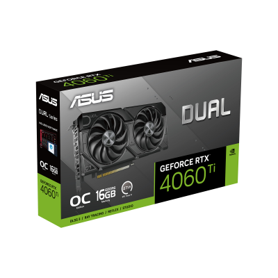 ASUS Dual -RTX4060TI-O16G-EVO NVIDIA GeForce RTX 4060 Ti 16 GB GDDR6