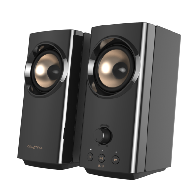 Creative Labs Creative T60 Rango completo Negro Inalámbrico y alámbrico 30 W