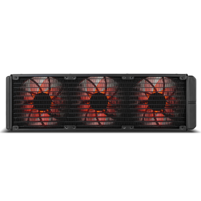 NOX NXHUMMERM360ARGB sistema de refrigeración para ordenador Procesador Sistema de refrigeración líquida todo en uno 12 cm Negr