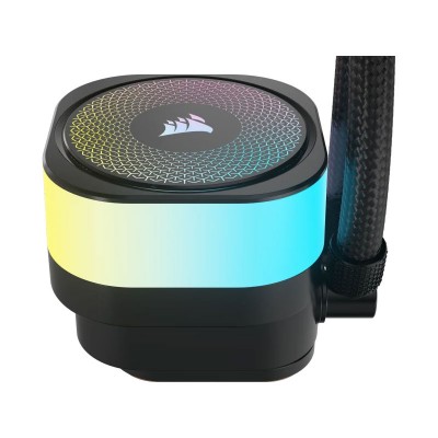 Corsair iCUE LINK TITAN RX RGB Procesador Sistema de refrigeración líquida todo en uno 14 cm Negro 1 pieza(s)