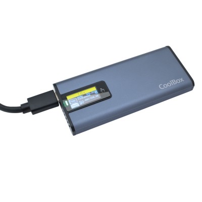 CoolBox COO-MCM-M2F caja para disco duro externo Caja externa para unidad de estado sólido (SSD) Gris M.2