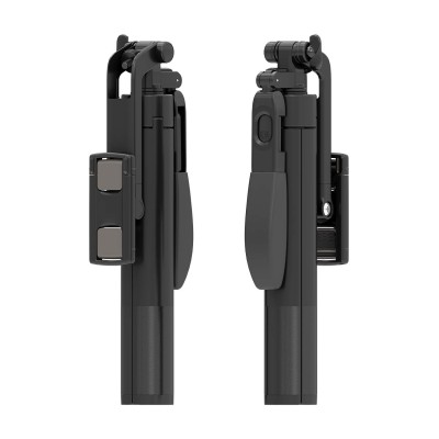 AISENS Palo Tripode Para Selfie Con Mando A Distancia Bluetooth 3 En 1, Negro