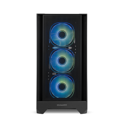 NOX Hummer PLASMA Midi Tower Negro