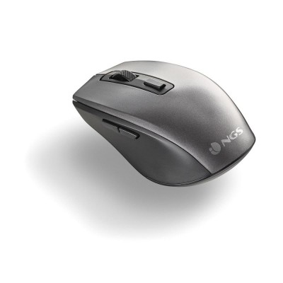 NGS ECLIPSE teclado Ratón incluido Hogar  Oficina RF Wireless + Bluetooth QWERTY Inglés Gris