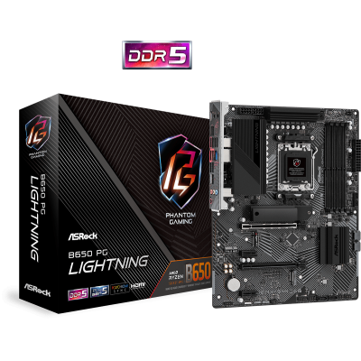 Asrock B650 PG Lightning AMD B650 Zócalo AM5 ATX