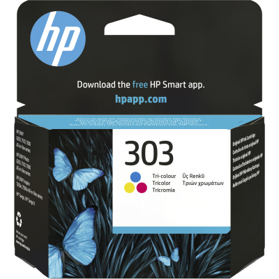 HP Cartucho de tinta Original 303 tricolor