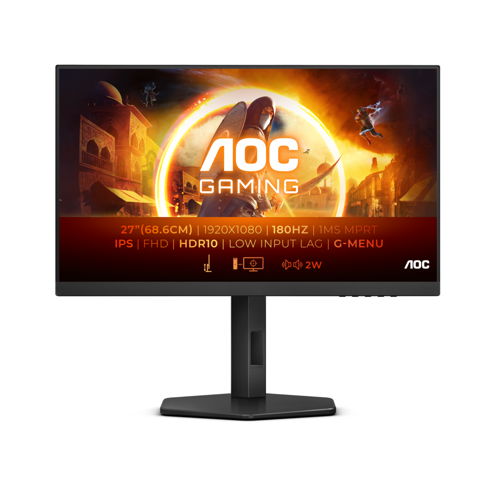 AOC G4 27G4X pantalla para PC 68,6 cm (27") 1920 x 1080 Pixeles Full HD LED Negro