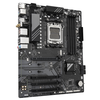 GIGABYTE B650 UD AX Placa Base - Compatible con CPUs AMD Ryzen Serie 9000, VRM de 6+2+2 fases, hasta 7600MHz DDR5 (OC), 1x PCIe