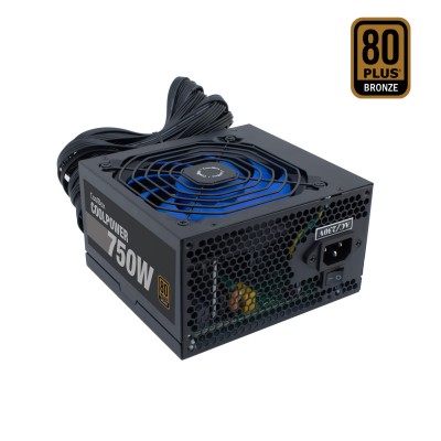 CoolBox CoolPower 750W unidad de fuente de alimentación 20+4 pin ATX ATX Negro