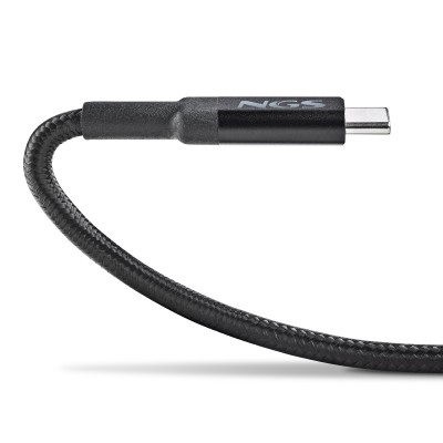 NGS KNOT 65W-3 cable USB USB 2.0 3 m USB C Negro