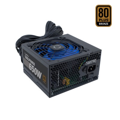 CoolBox CoolPower 650W unidad de fuente de alimentación 20+4 pin ATX ATX Negro