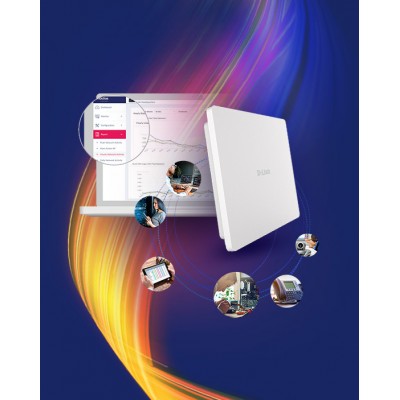 D-Link DAP-X3060OU punto de acceso inalámbrico Blanco Energía sobre Ethernet (PoE)