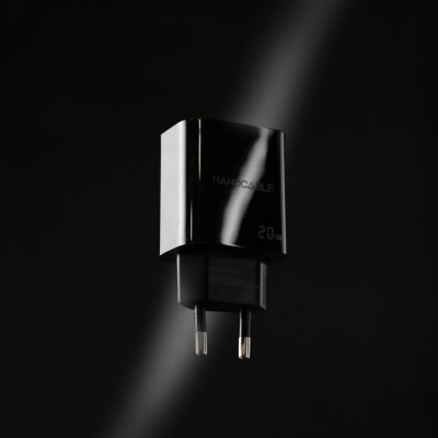 Nanocable Cargador USB-C PD 20W, Negro
