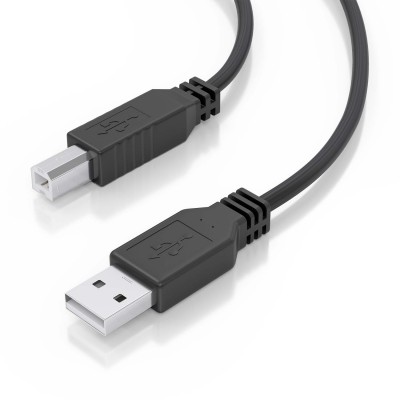 AISENS Cable USB 2.0 con Amplificador, Tipo AM-BM, Negro, 15m