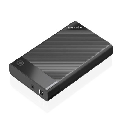 AISENS Caja Externa 3.5" ASE-3529B SATA A USB 3.0USB3.1 Gen1, Negra