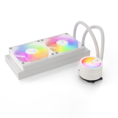 Valkyrie A240 White Procesador Sistema de refrigeración líquida todo en uno 24 cm Blanco